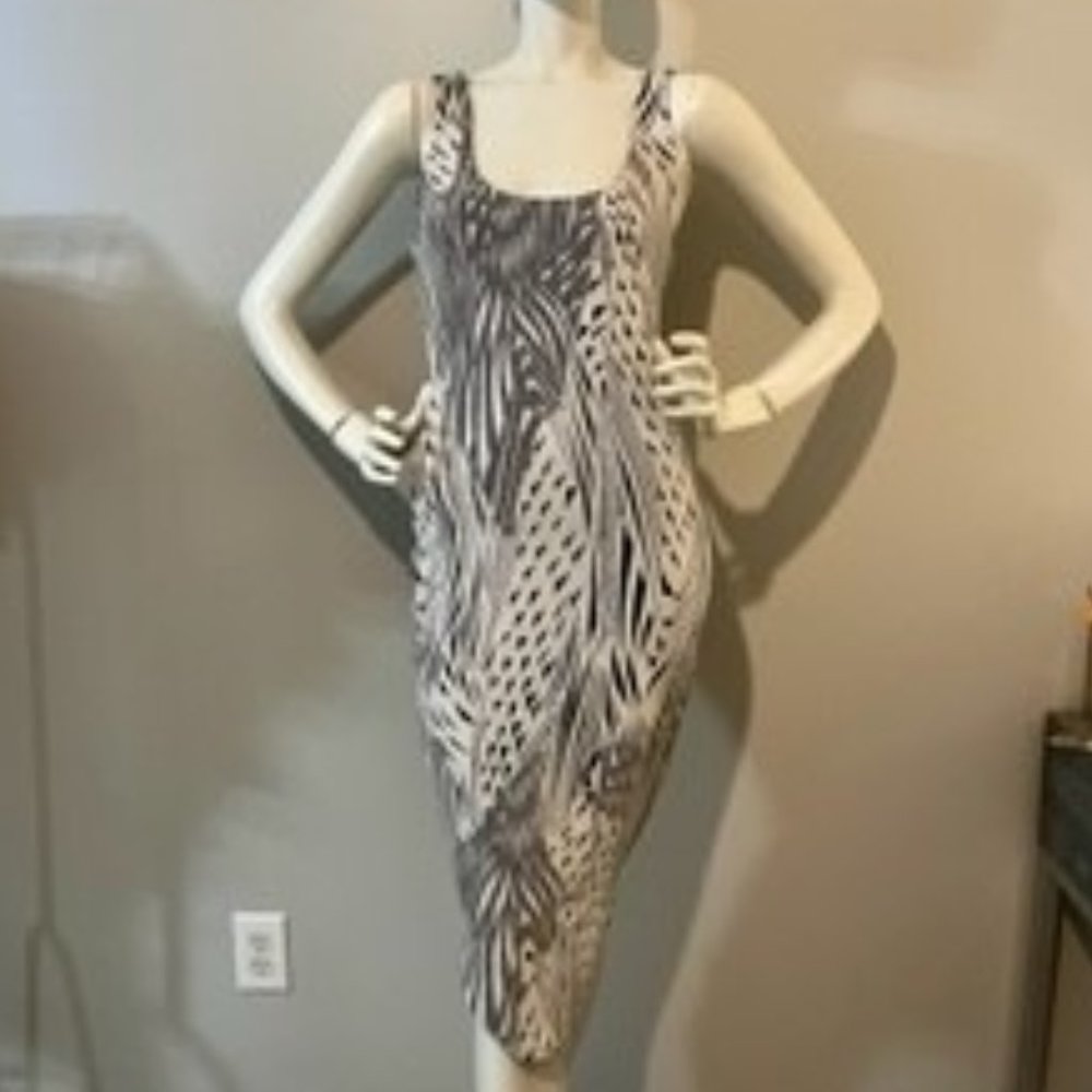 TWENTY Black/White dress (M)